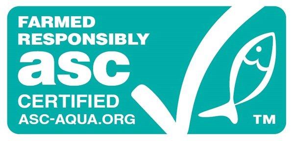 Het ASC-keurmerk is bedoeld voor kweekvis en heeft als doel de invloed van het kweken van vis op het milieu te verlagen